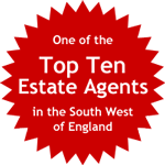 Recognised as one of the Top Ten estate agents in the South West of England